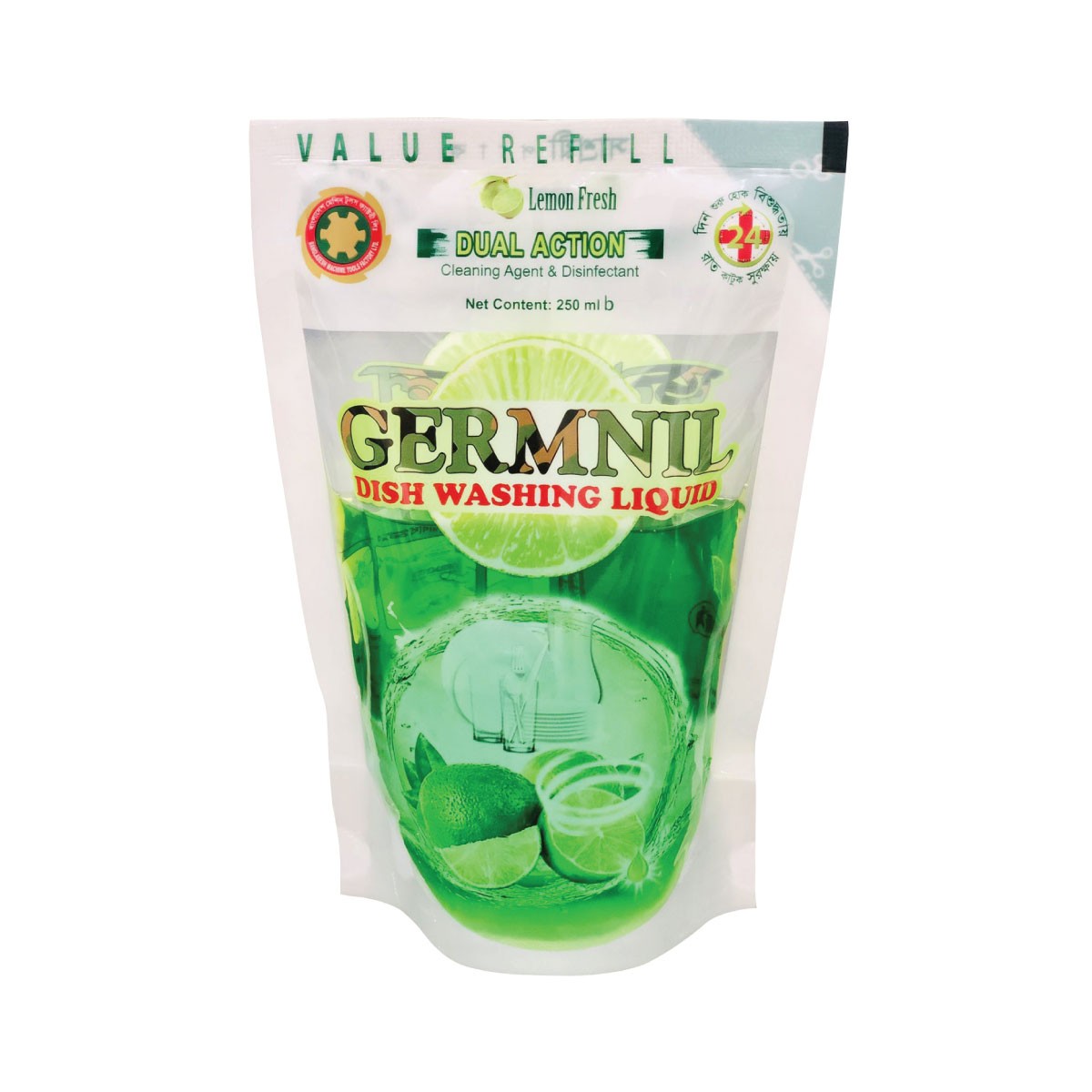 Germnil Dish Washing Liquid Value Refill 250 ml