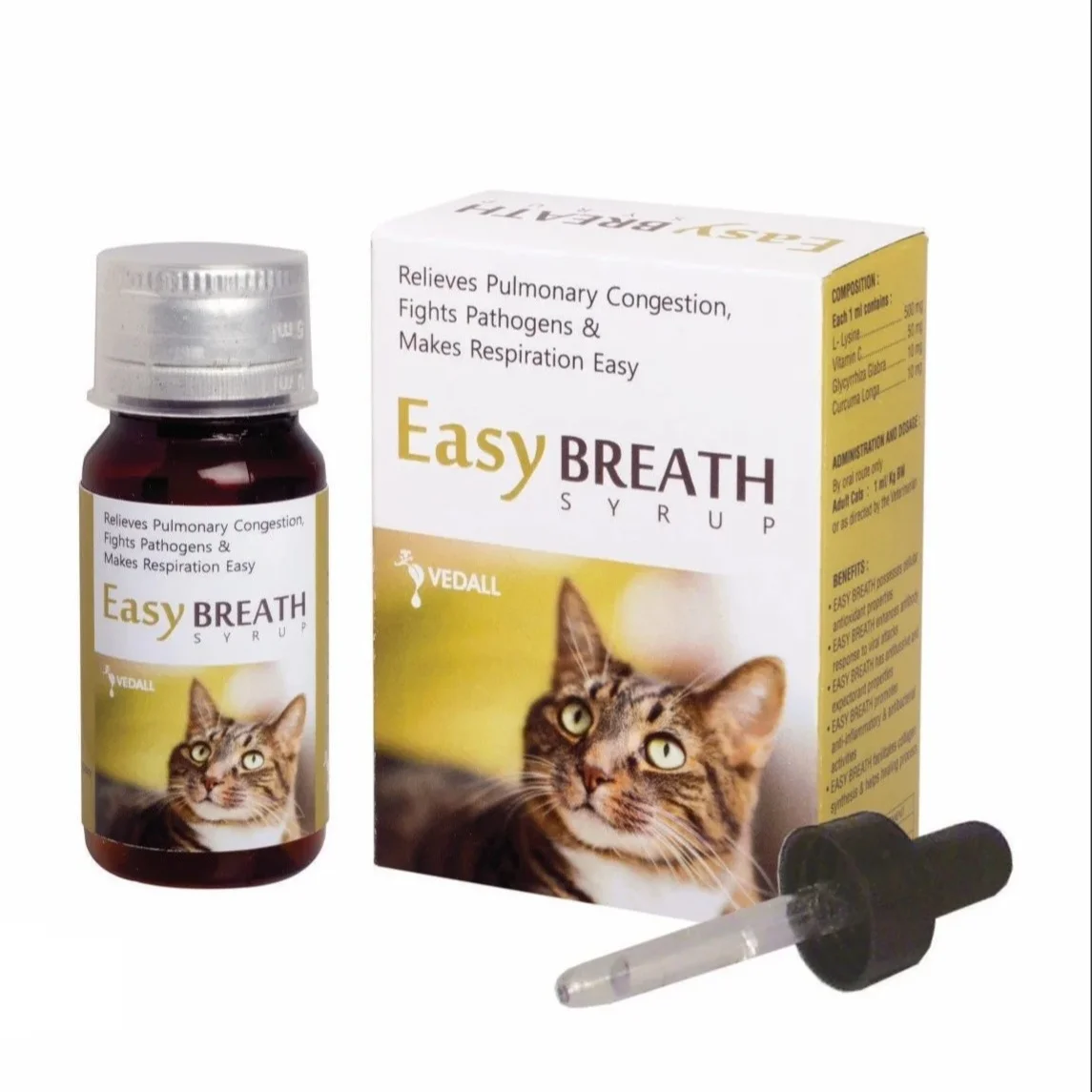 Easy Breath Syrup for Cats