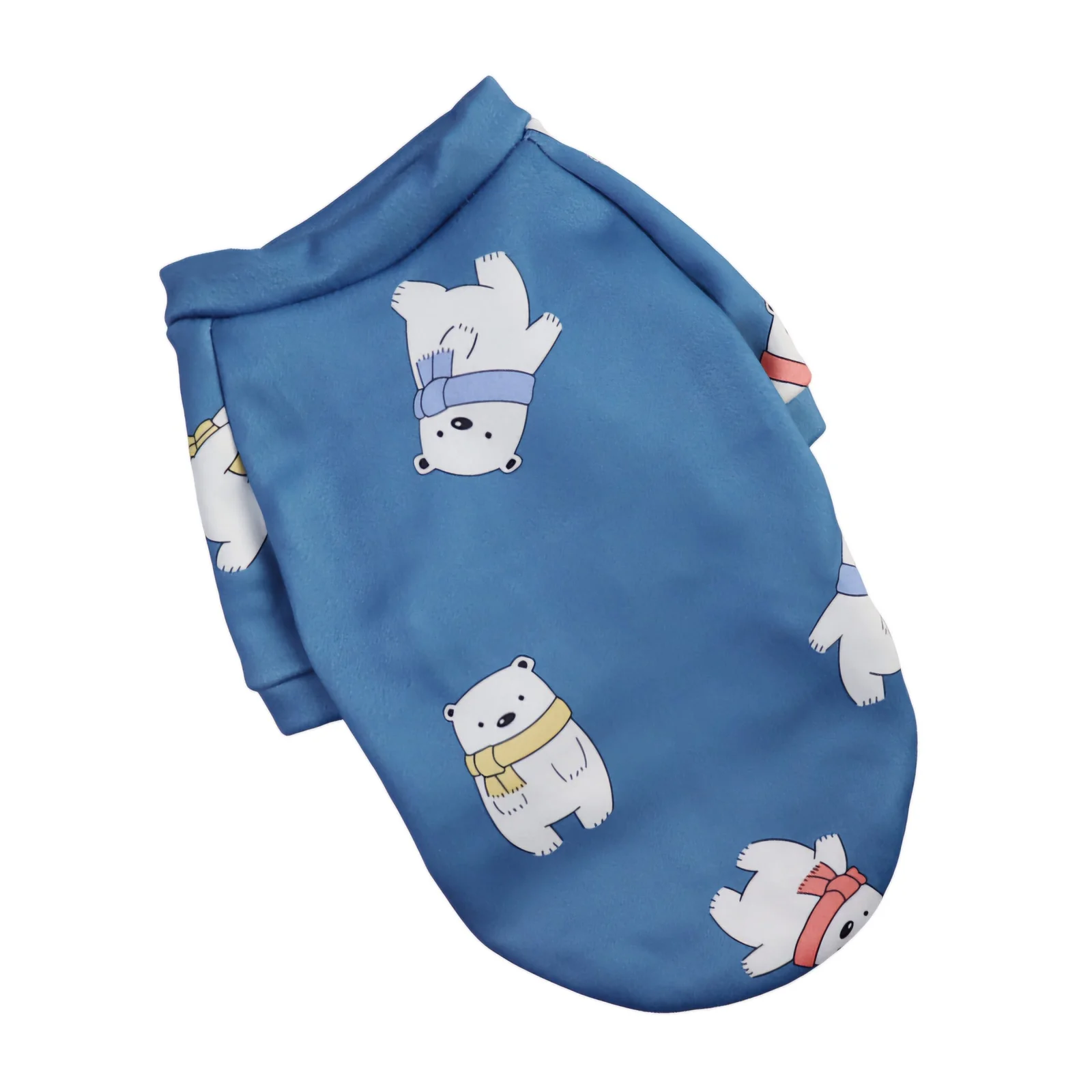 Cat Winter Dress Blue Bear