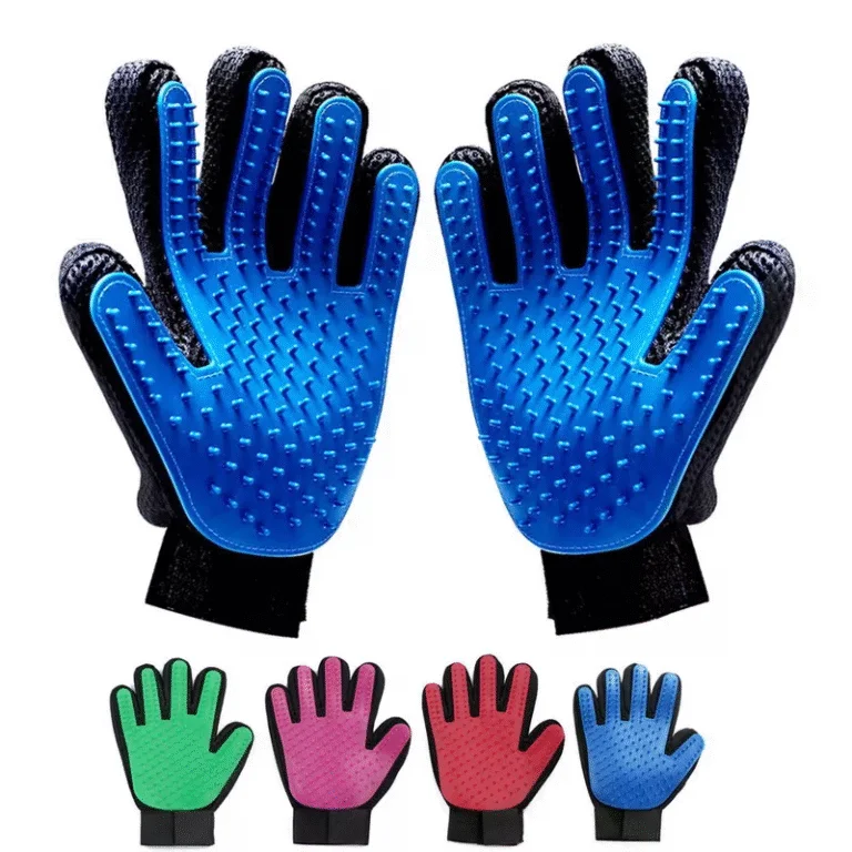 Pet Grooming & Massage Gloves image 2