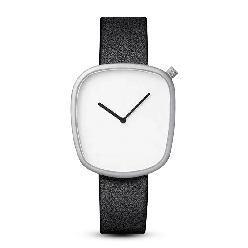 TOMI Classic Leather Strap Watch