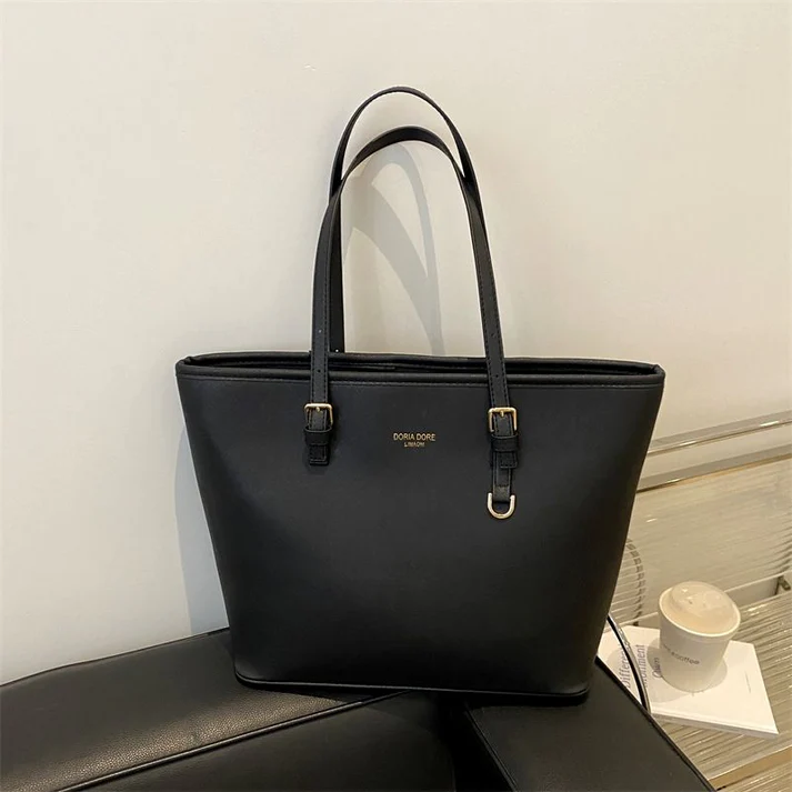 Textured Spring INS Style Large Shoulder Tote