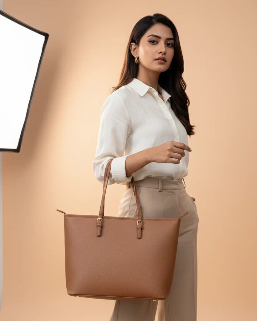 Stylish Large Capacity Tote Handbag