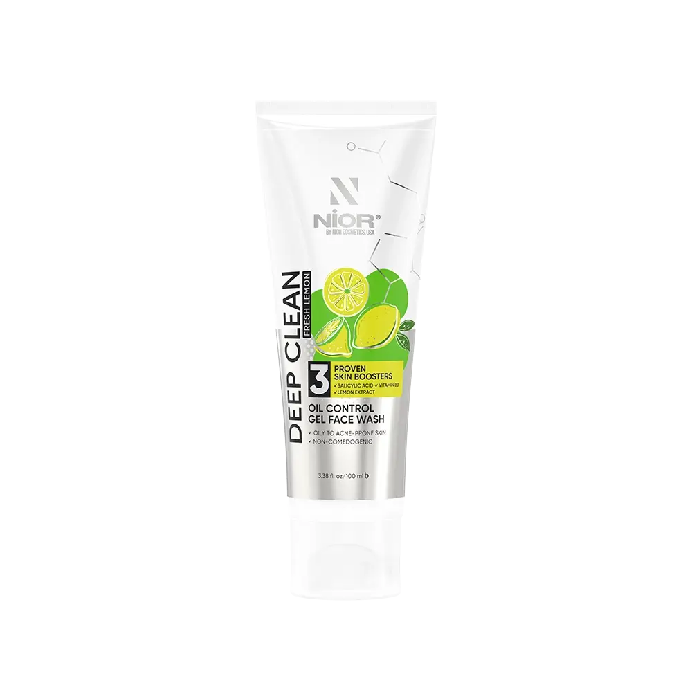 NIOR Deep Clean Gel Face Wash Fresh Lemon 100 ml