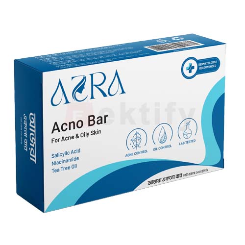 AZRA Acno Bar 100 g  Acne & Oil Control Soap with Salicylic Acid, Niacinamide & Tea Tree Oil