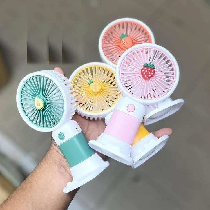 Mini Handheld Fan  Portable USB Rechargeable Fan
