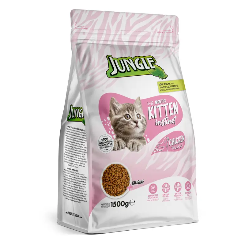 Jungle Kitten Dry Cat Food Chicken
