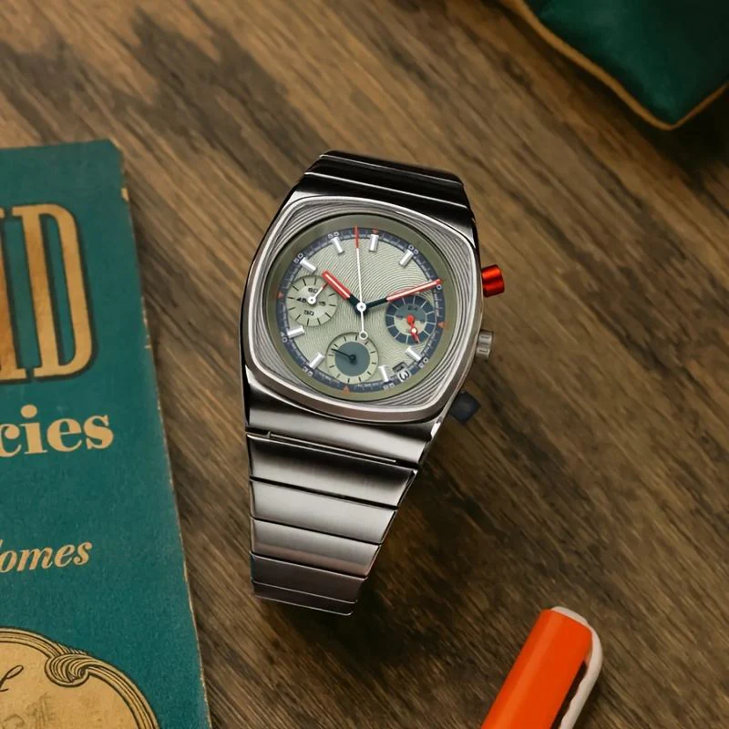 CILOA Retro Emerald Square Quartz Watch