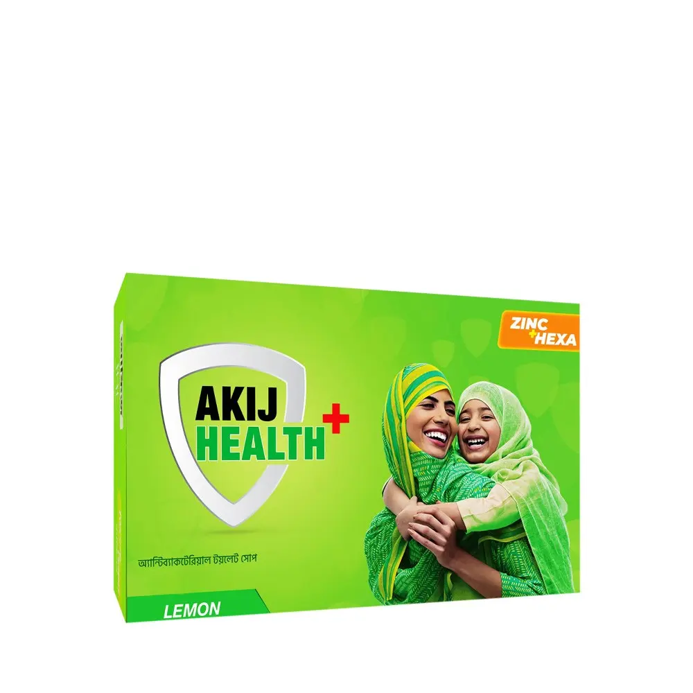 Akij Health Plus Soap - Lemon