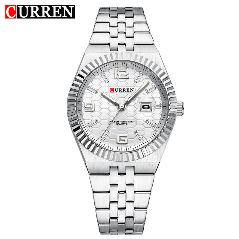 Curren 8498 CH For Women - Silver
