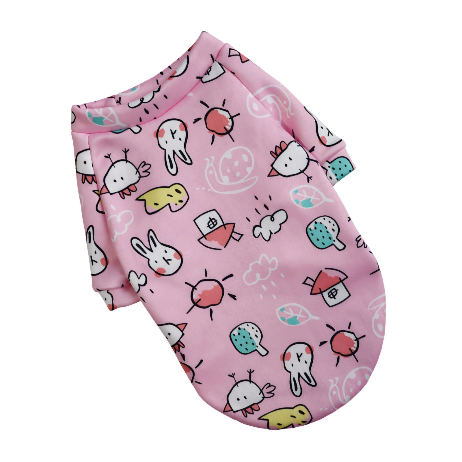 Cat Winter Dress Pink Bird image 2