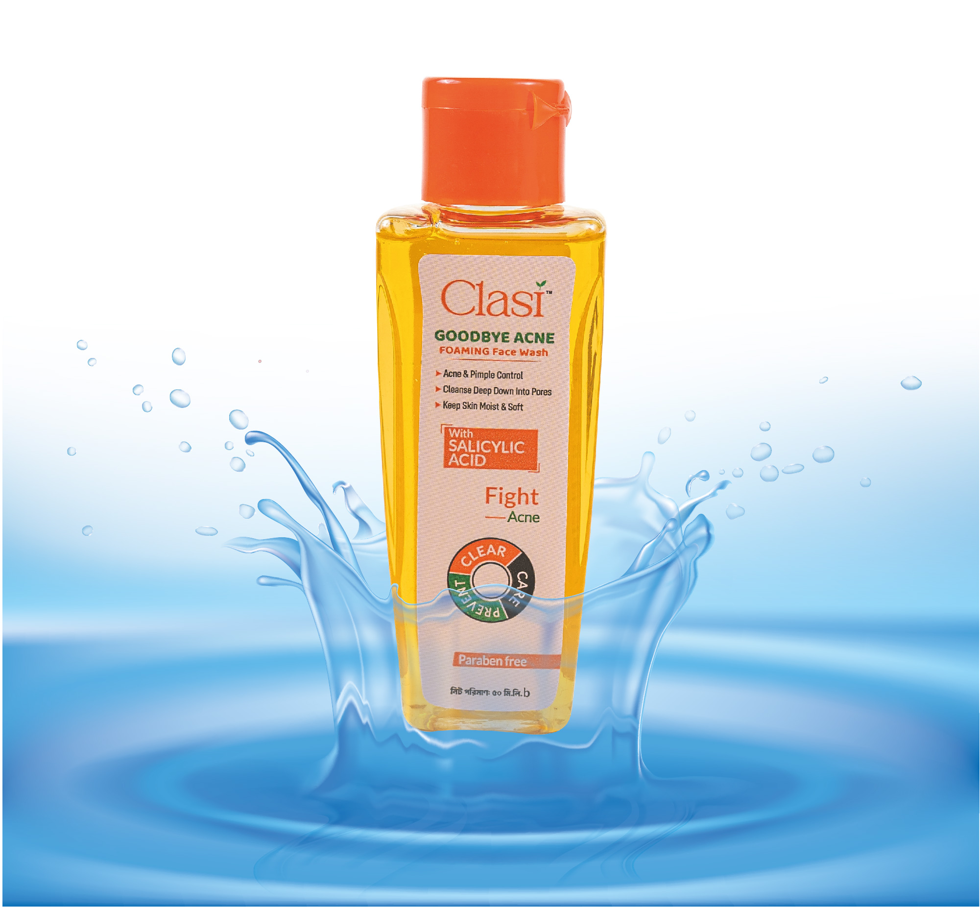 Clasi Goodbye Acne Foaming Face Wash 50ML