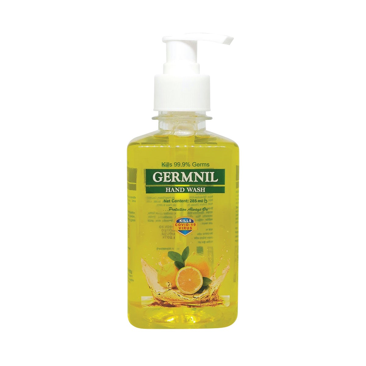 Germnil Hand Wash - Lemon Fresh (285ml)