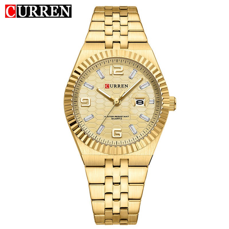 Curren 8498 CH For Women - Gold