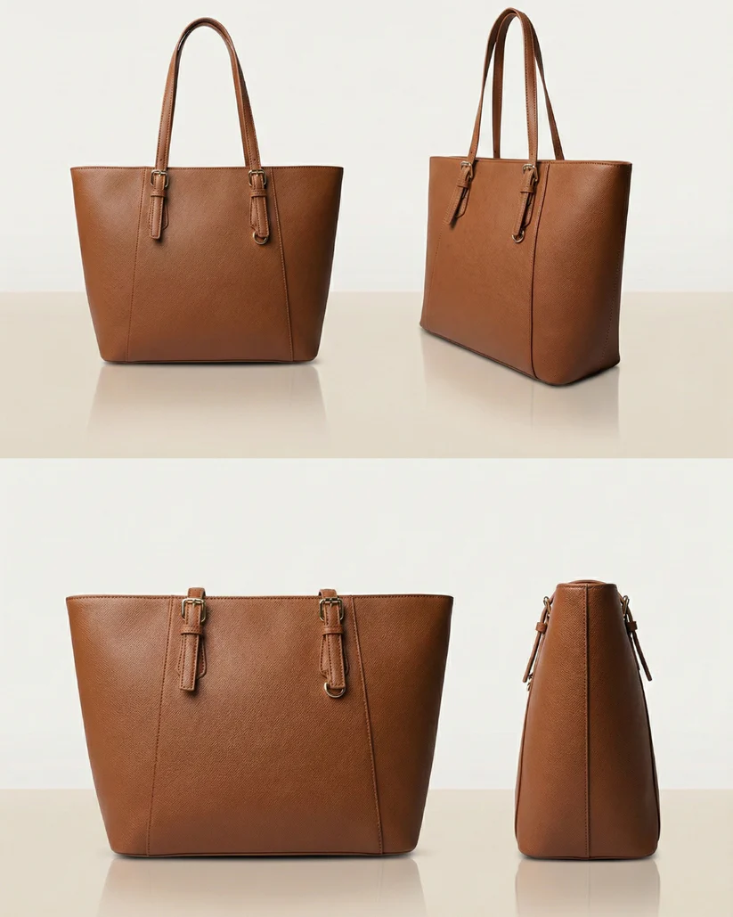 স্টাইলিশ বড় ধারণক্ষমতার টোট হ্যান্ডব্যাগ image 2