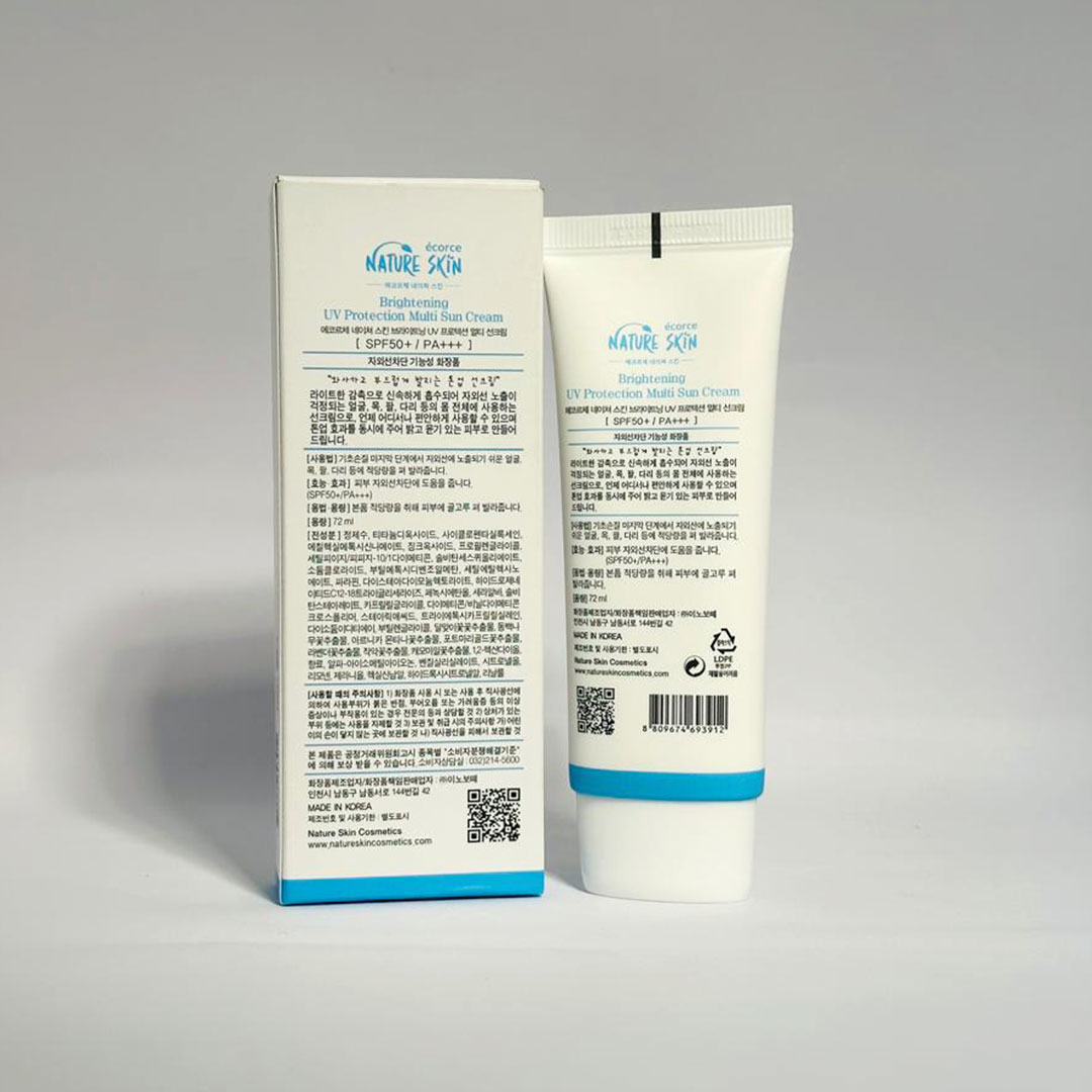 Nature Skin Brightening UV Protection Multi Sun Cream SPF 50+ PA+++ image 4