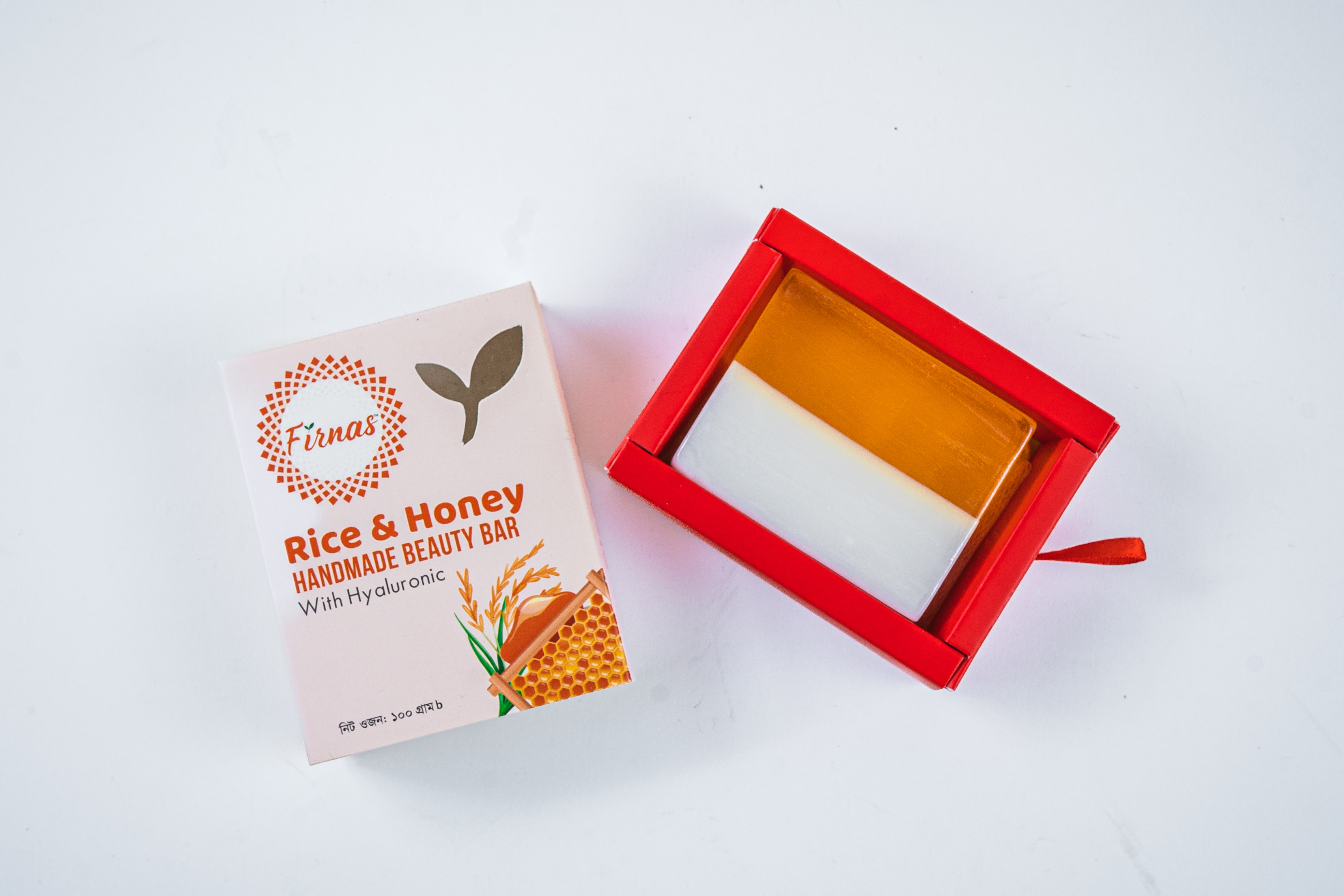 Firnas Brightening Handmade Beauty Bar with Niacinamide 100 GM image 2