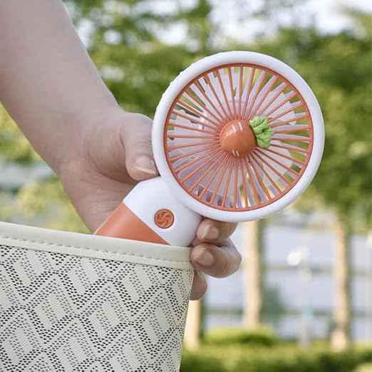 Mini Handheld Fan  Portable USB Rechargeable Fan image 5