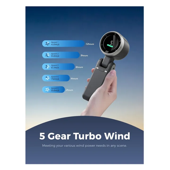 Portable Handheld Turbo Fan image 5