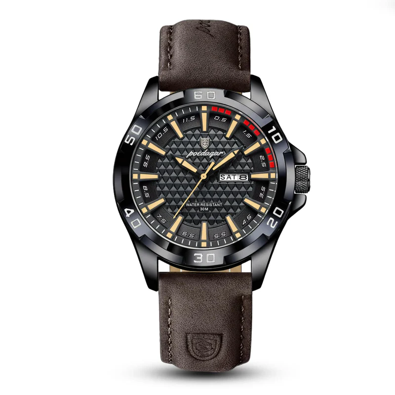 POEDAGAR AURION EDGE Dual Calendar Luxury Sport Watch image 9