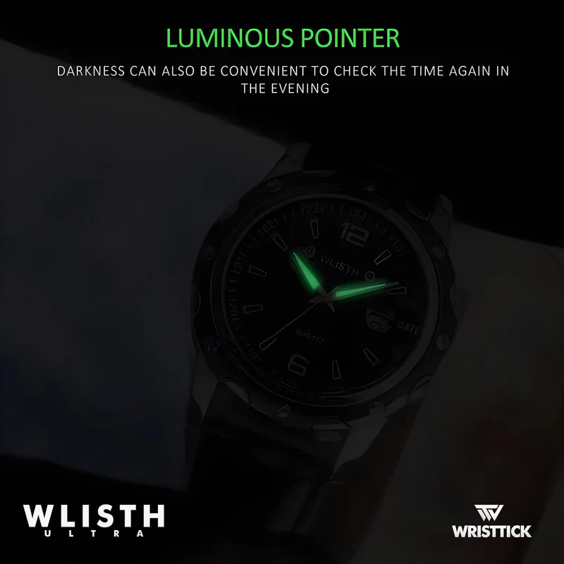 WLISTH Ultra | Strong Luminous Date Calendar Business Watch image 3