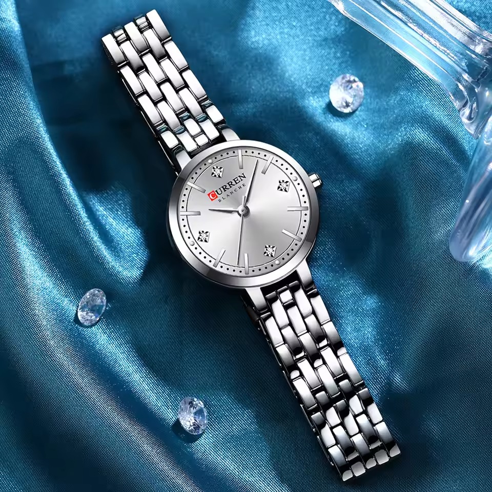 Curren 9106 Ladies Watch - Silver image 2