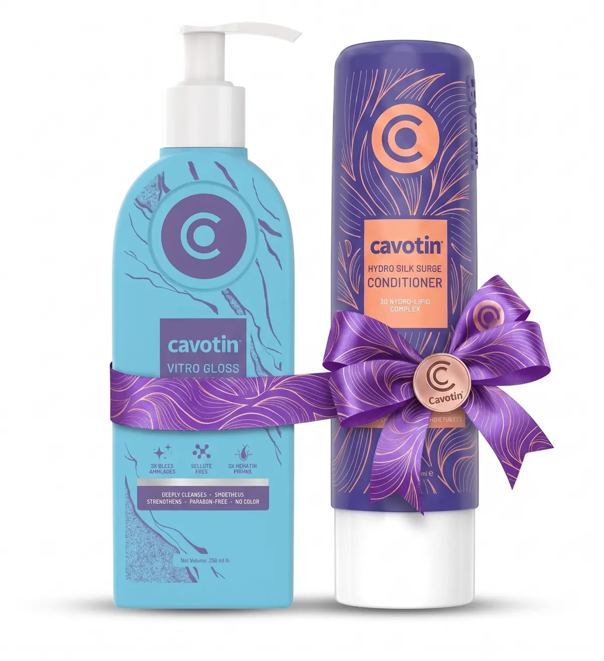 Buy Cavotin VitroGloss Shampoo 250ml Get Conditioner 200ml Free