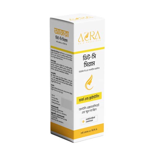 AZRA Vit-C Serum 30 ml Brightening & Firming Serum with Vitamin C & Lactic Acid