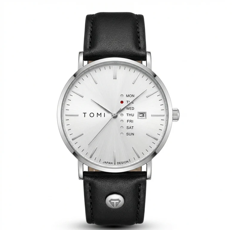 TOMI Prime Sleek Minimalist Quartz Watch