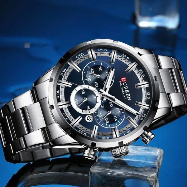 Curren 8355 - Silver Blue
